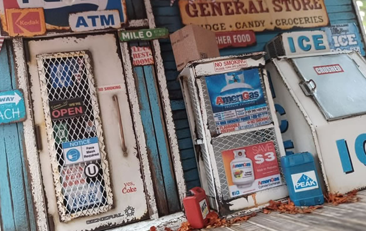 Tolga Art Blue General Store